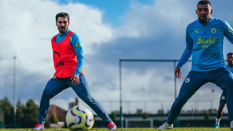 FOCUS TIME: For Ilkay Gundogan and Mateo Kovacic.