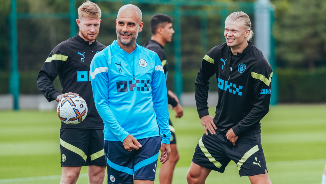 Training gallery: City get ready for Villa test