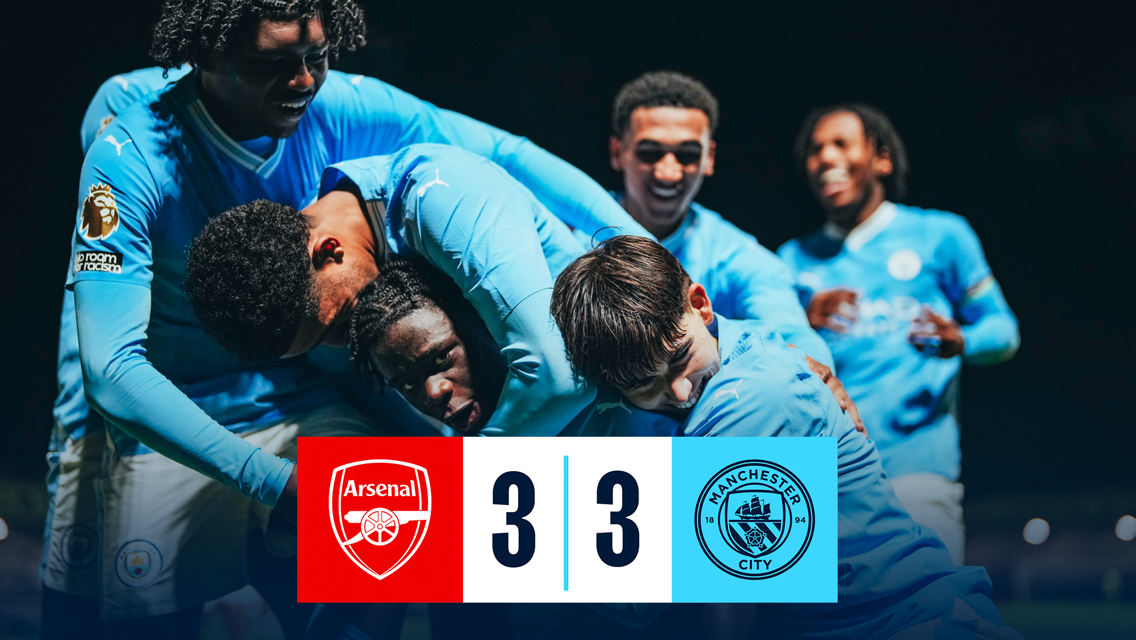 Arsenal 3-3 City EDS: Short highlights