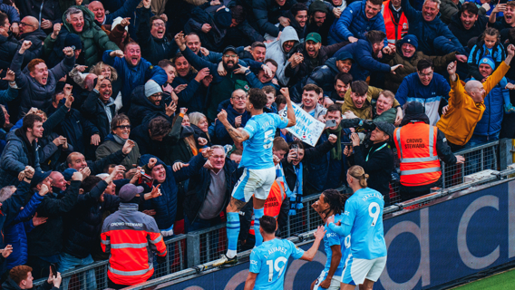 FIST PUMP: Stones celebrates.