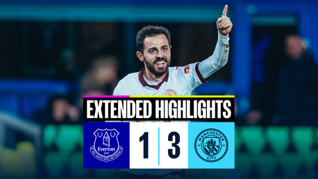 Everton 1-3 City: Extended highlights