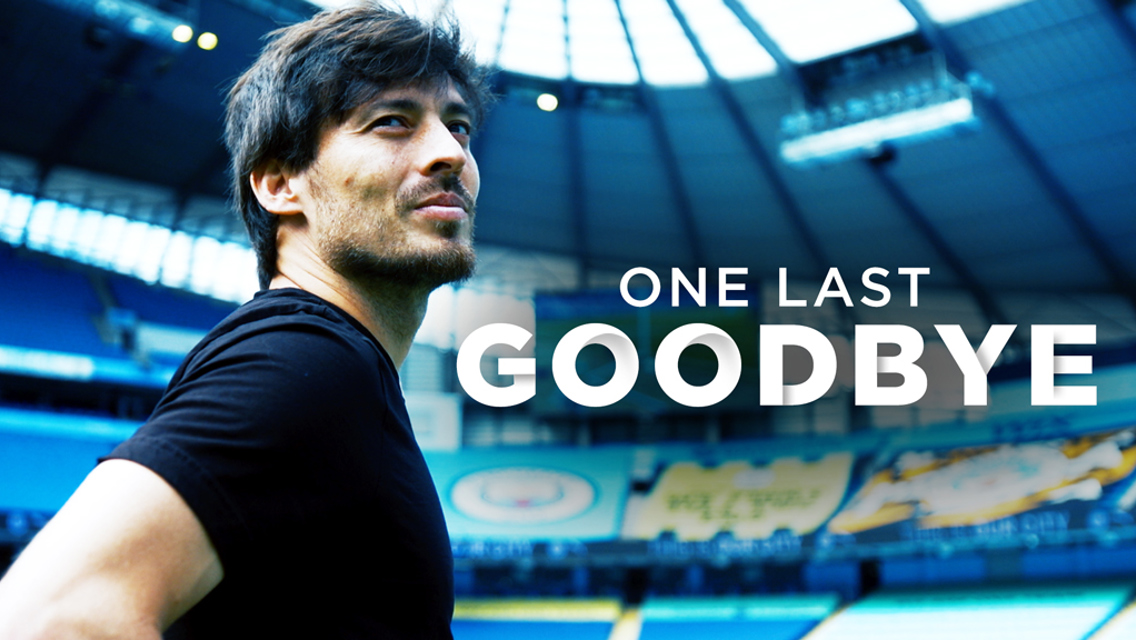 David Silva's goodbye to the Etihad Stadium