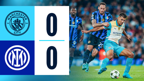 City 0-0 Inter: Champions League highlights