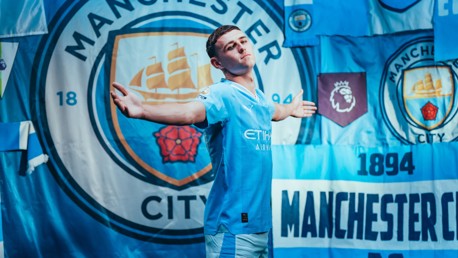 Foden happy to be taking centre stage at City