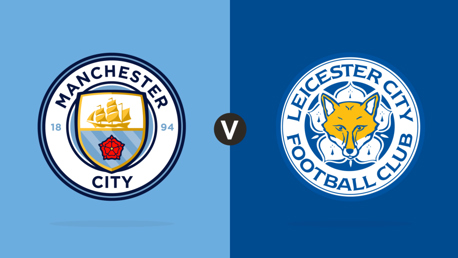 Man City v Leicester City Match centre