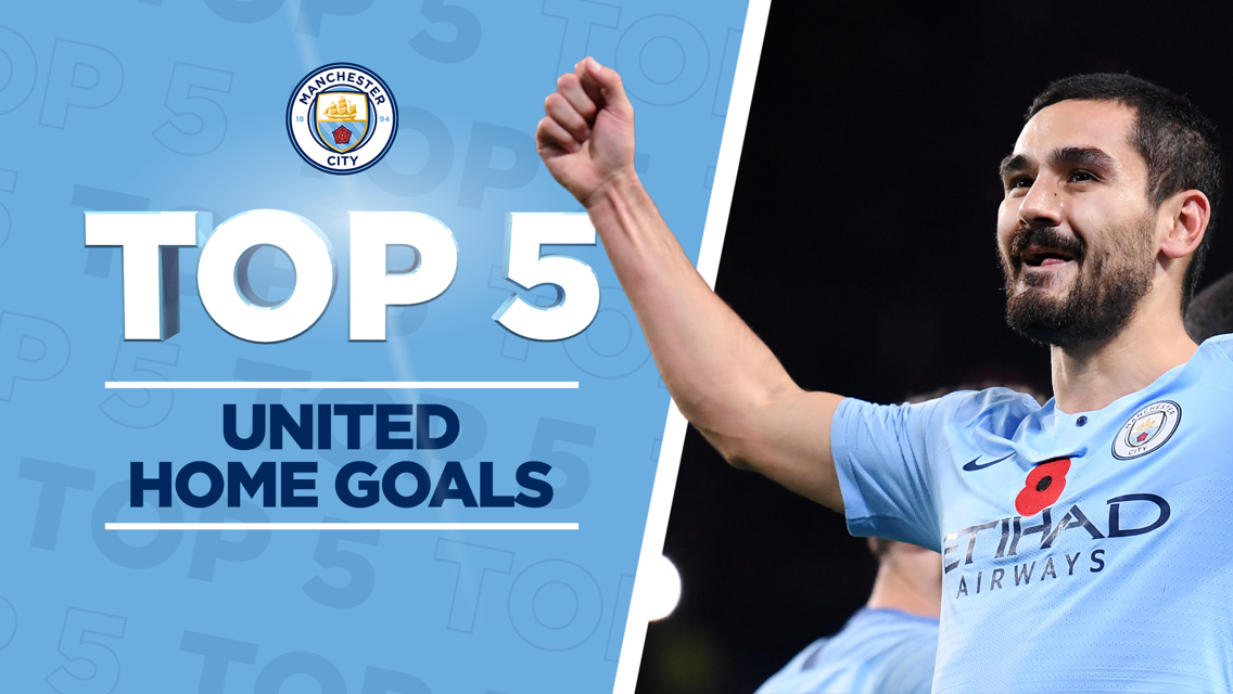 City v Manchester United: Top 5 goals at the Etihad 