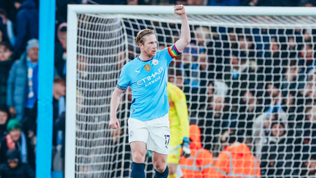 FIST PUMP: KDB enjoyed that!