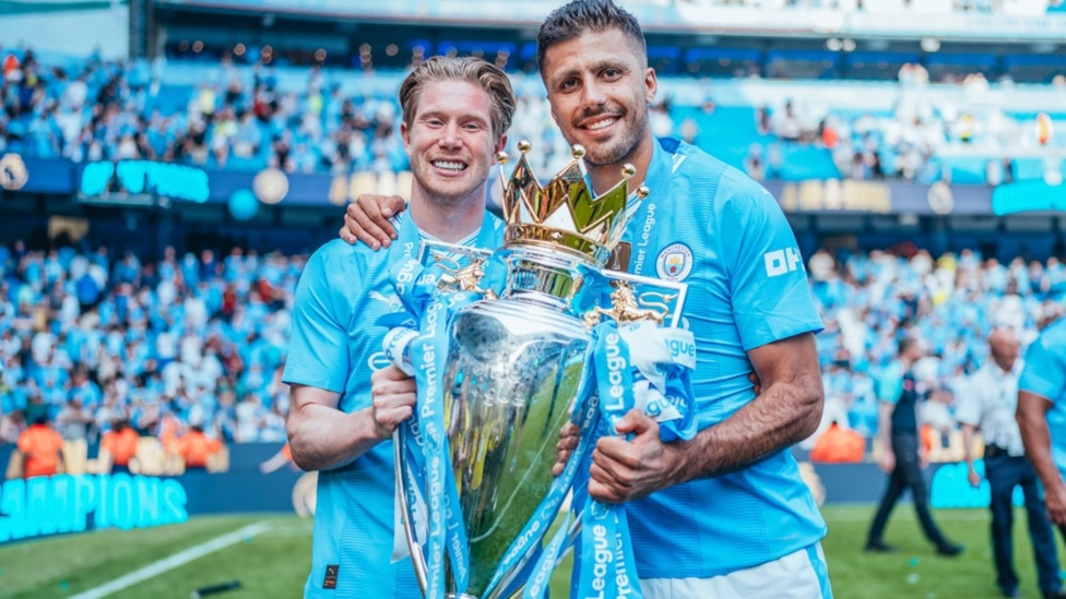 DYNAMIC DUO : Rodri and KDB enjoying the moment!