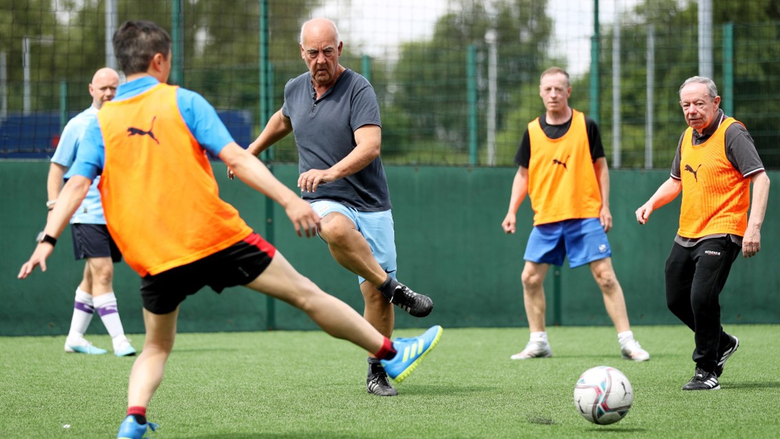 CITC celebrate 10 years of Walking Football