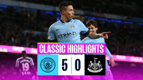 Classic Highlights: City 5-0 Newcastle 2014/15