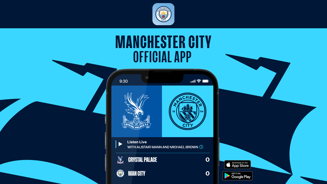 Follow Crystal Palace v City on our official app!