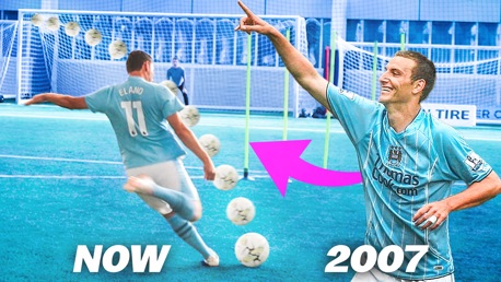 Elano recreates classic Newcastle free-kick