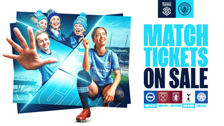 City’s first 2024/25 WSL tickets on sale  