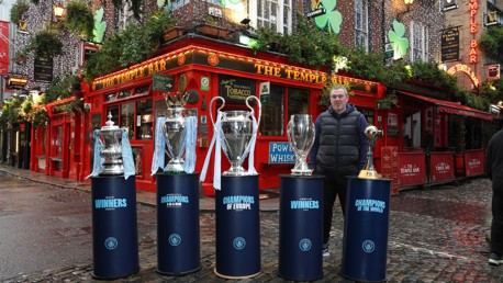 Treble Trophy Tour in Belfast, Donegal and Dublin