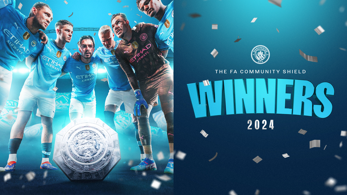 City crowned 2024 Community Shield winners 