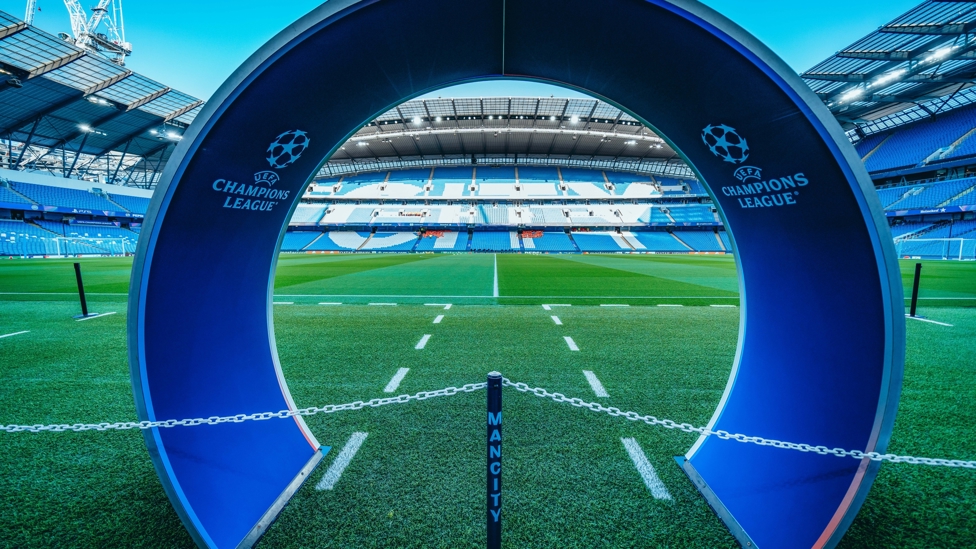 UCL NIGHT : The Etihad Stadium awaits...