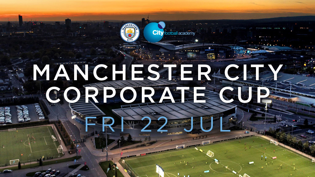  Take part in the inaugural Manchester City Corporate Cup