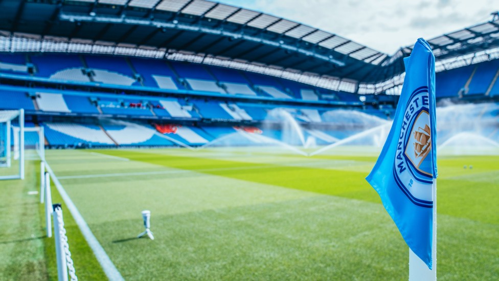 HOME : The Etihad looking as beautiful as always ahead of Brentford's visit.