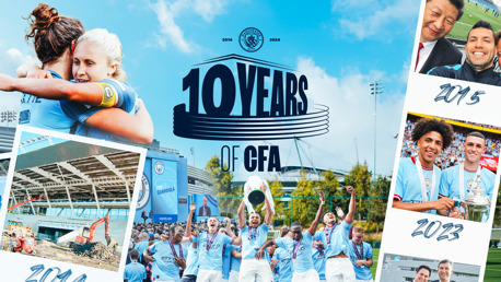 10 years of City Football Academy