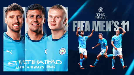 City trio named in 2024 Best FIFA Men's XI