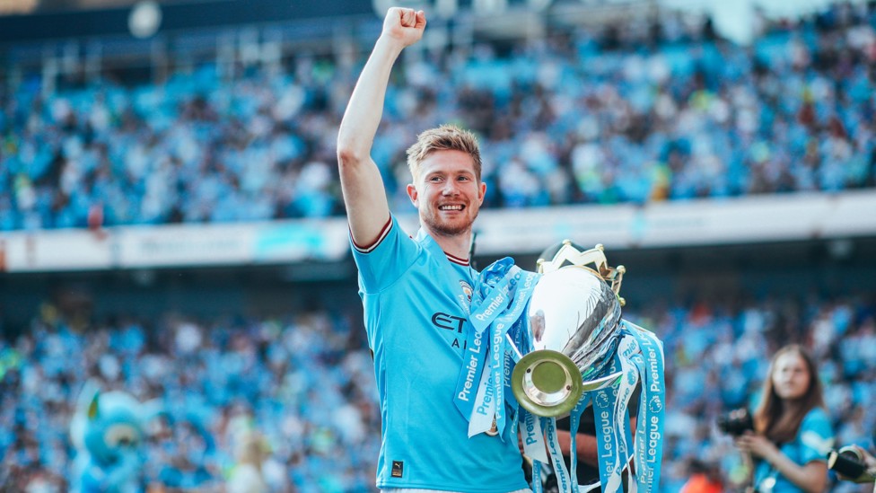 A SPECIAL SEASON : De Bruyne was crucial in our Treble-winning year