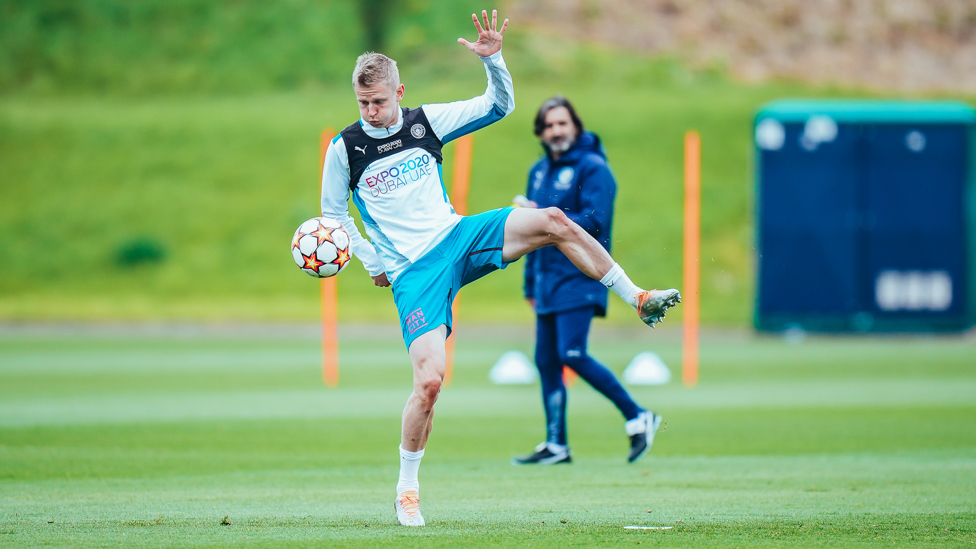 EYES ON THE PRIZE: Oleks Zinchenko is a study in concentration