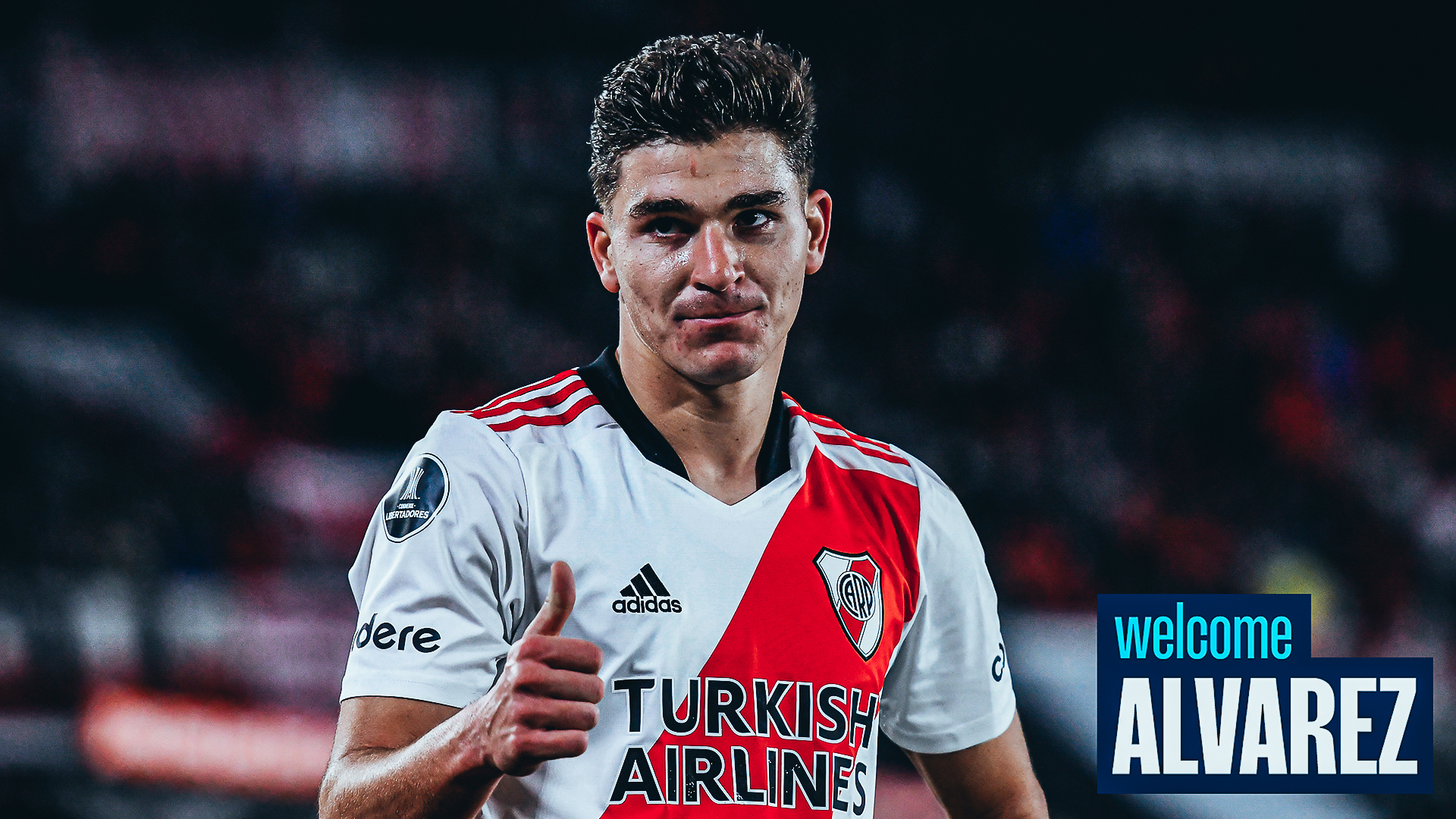 2021/22 River Plate Home Jersey Julian Alvarez (Players)