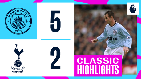 Classic highlights: City 5-2 Tottenham 1994