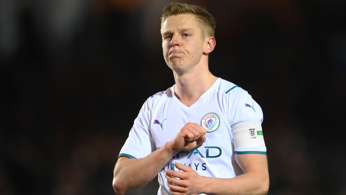 Guardiola hails selfless Zinchenko’s positional intelligence