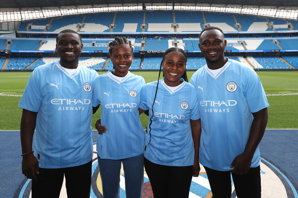 MATCHDAY : The Young Leaders experience their first match at the Etihad Stadium, seeing City lift the Premier League for the third year in a row!