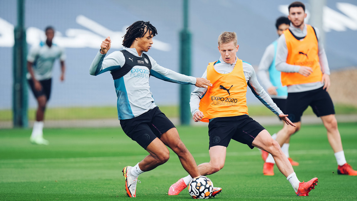 Training: Zinchenko and Gundogan return