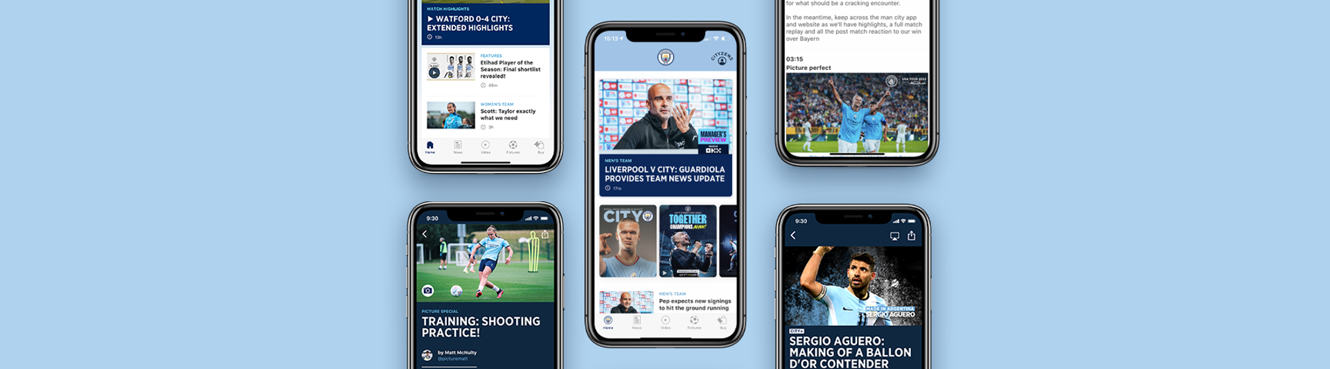 Manchester City Official App for iPhone and Android