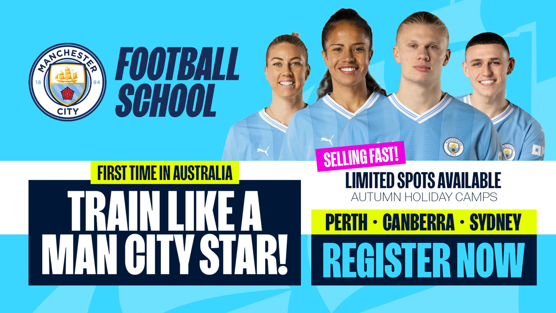 Manchester City Football Camps are coming to Australia! 