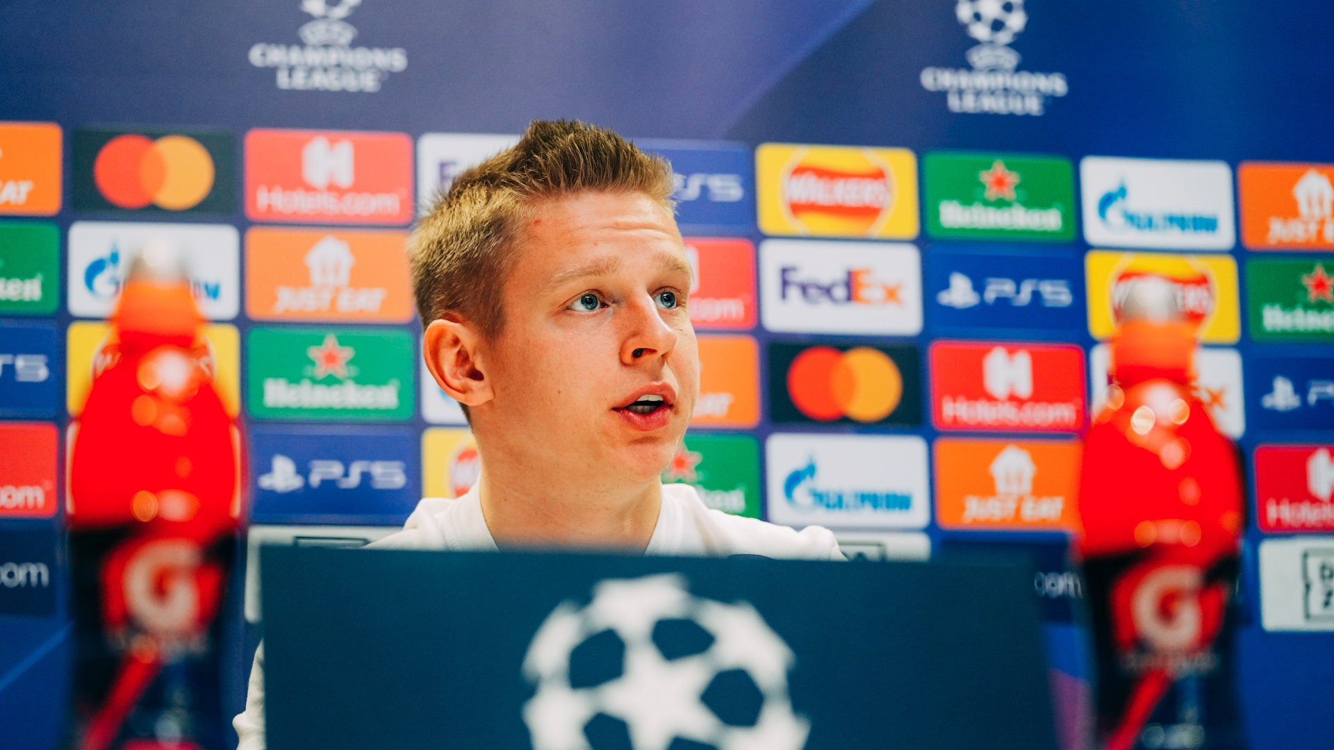  Zinchenko: Every player is primed to show his best