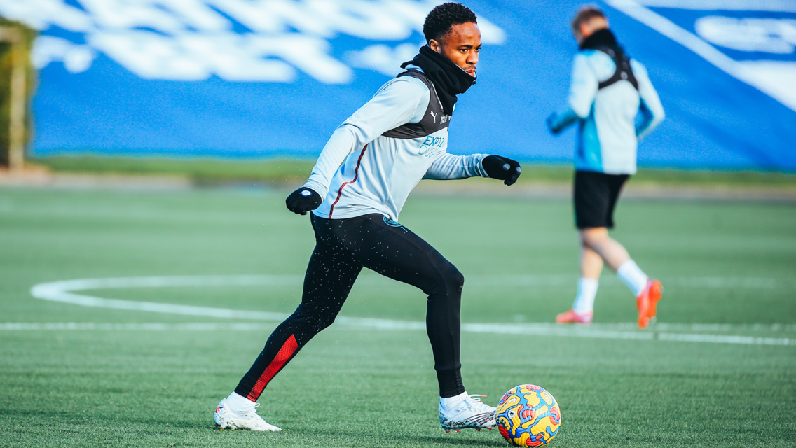 Training photos: City's Thursday workout