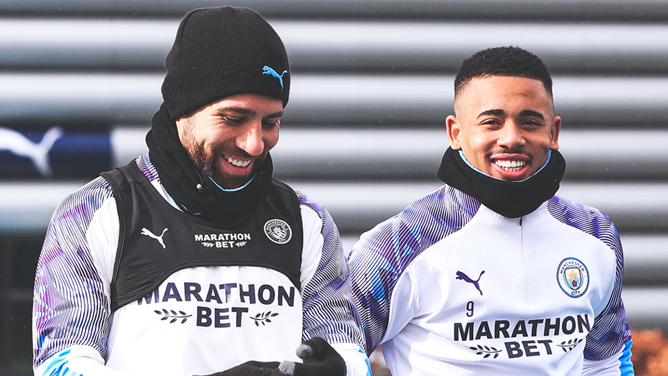  : ALL SMILES: Not quite South American weather, eh lads?