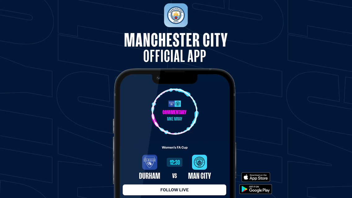 How to follow Durham v City on our official app