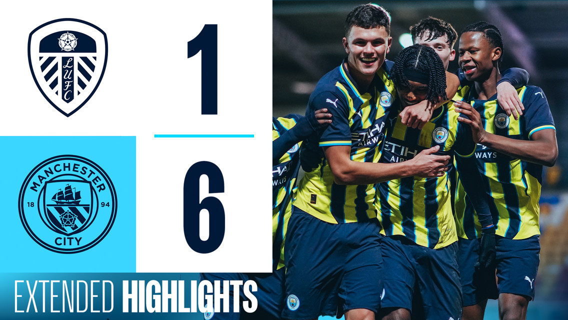 FA Youth Cup extended highlights: Leeds 1-6 City