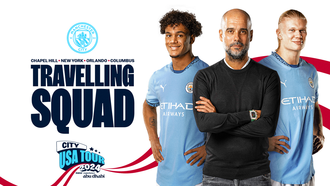 USA Tour 2024: City's travelling squad announced