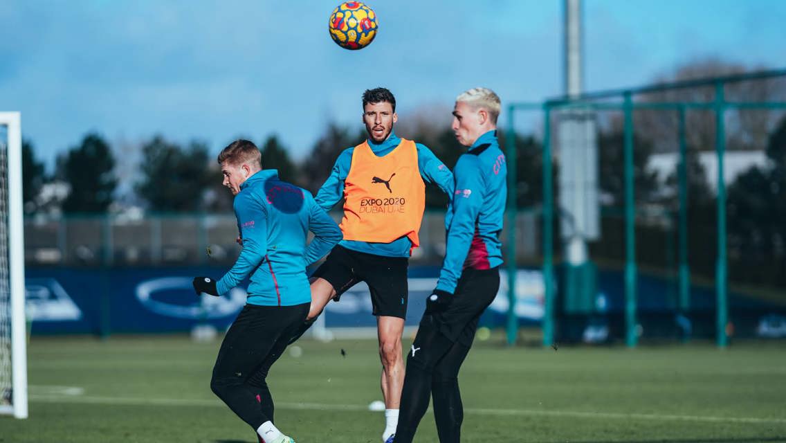 Training photos: City's Wednesday workout