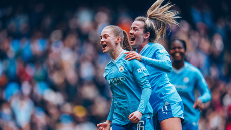 Gallery: Park’s first WSL goals and record breaker Shaw help City beat United