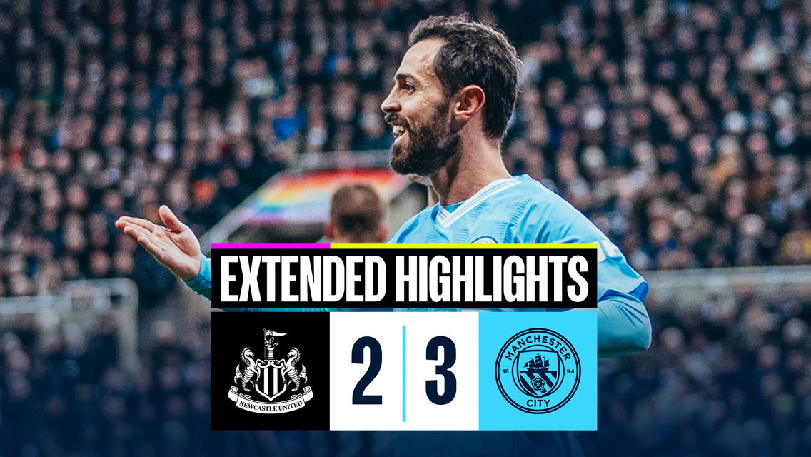 Newcastle 2-3 City: Extended highlights