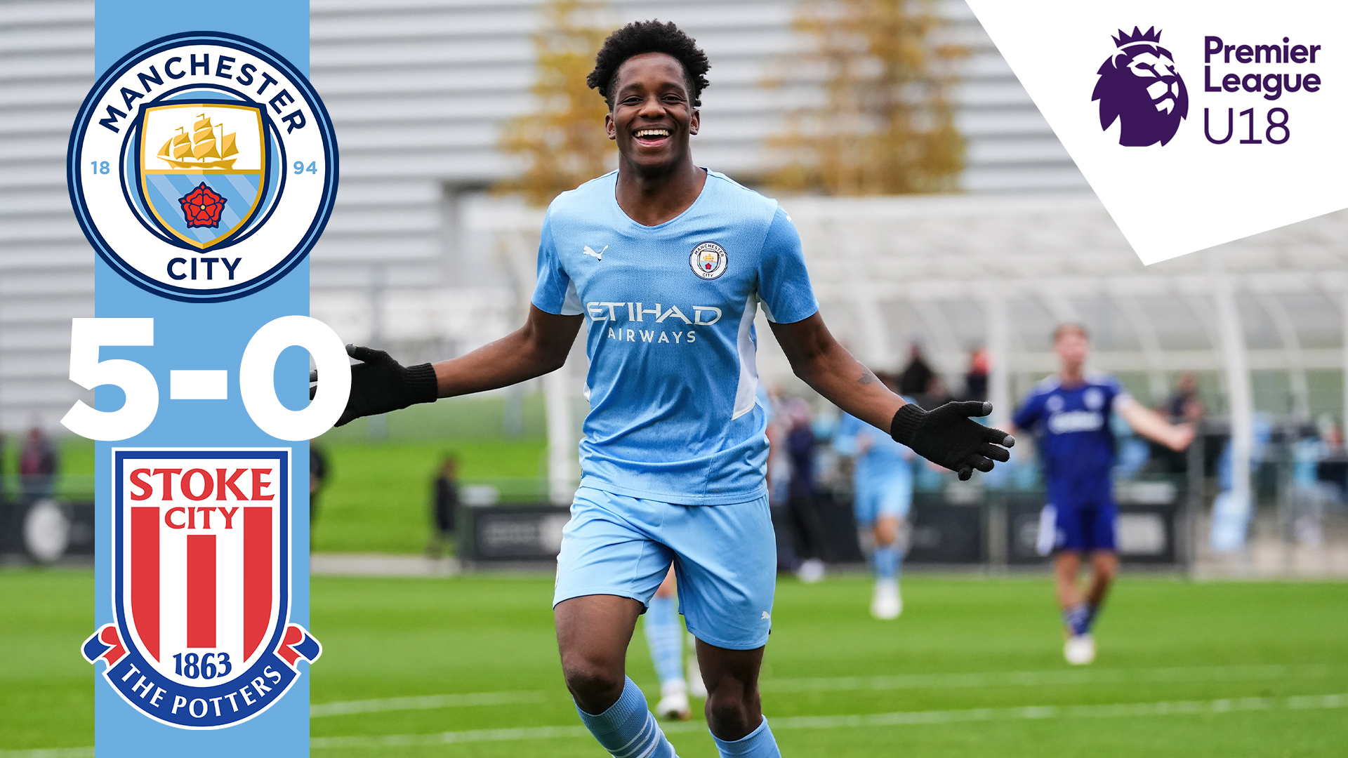  Highlights: City U18s 5-0 Stoke U18s