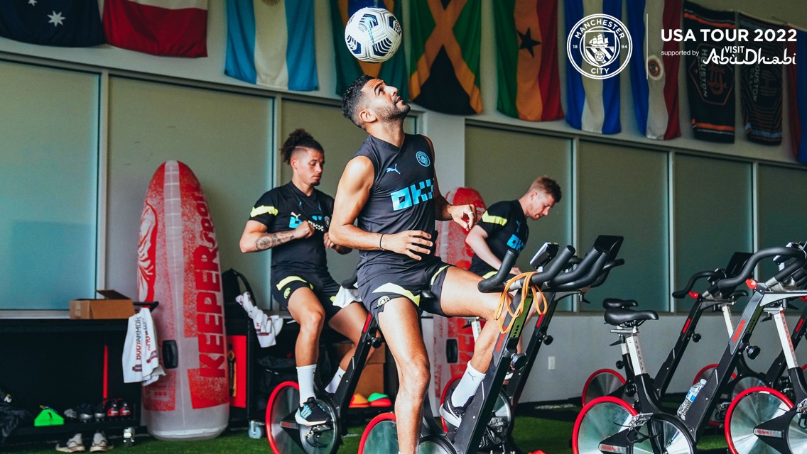 Training: Preparations continue for Club America clash