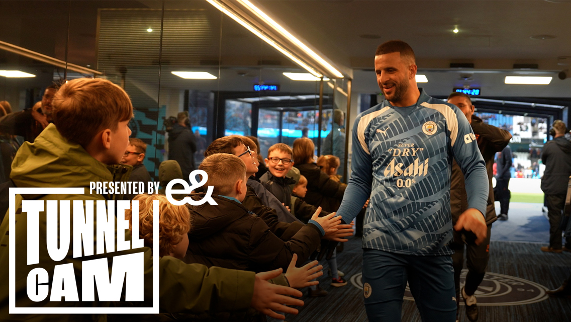 City 2-0 Sheffield United: Tunnel Cam 