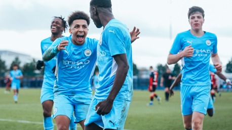 City Under-18s romp to victory over Blackburn to go top