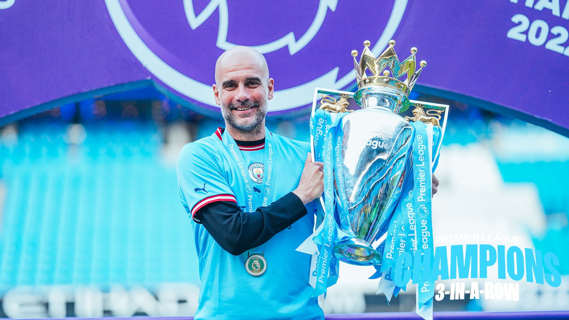 Pep We Have To Celebrate Premier League Title Win 2212