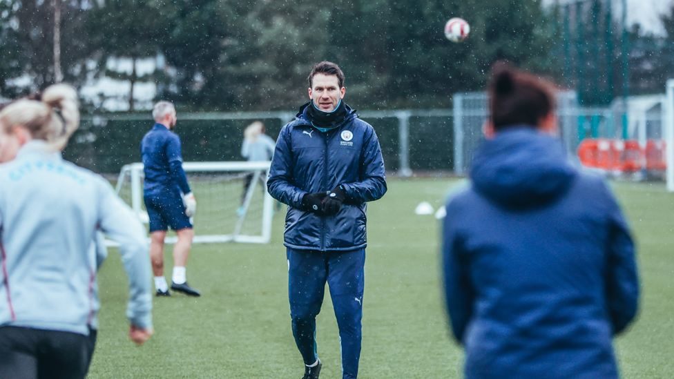 THE GAFFER : Gareth Taylor has been nominated for January's FA WSL Manager of the Month