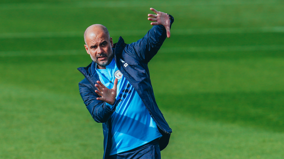 Pep illustrates a particular transition idea