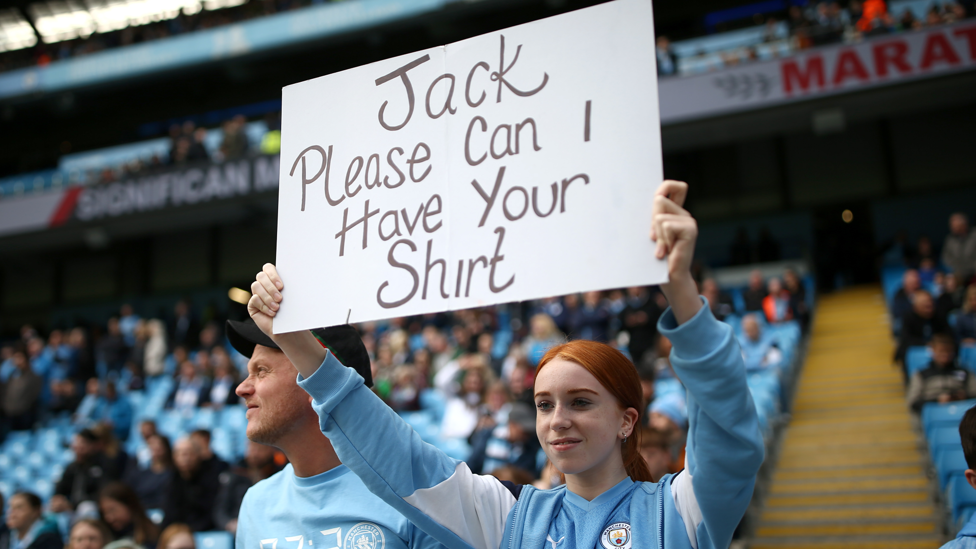 FAN FAVOURITE : We won't have any Grealish shirts left at this rate!